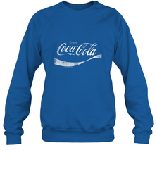 Coca Cola Vintage White Enjoy Logo Crewneck Sweatshirt Crewneck Sweatshirt - belovedtshirt