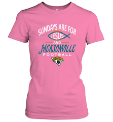Sundays Are For Jesus and Jacksonville Funny Football Women's T-Shirt Women's T-Shirt - belovedtshirt
