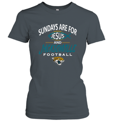Sundays Are For Jesus and Jacksonville Funny Football Women's T-Shirt Women's T-Shirt - belovedtshirt