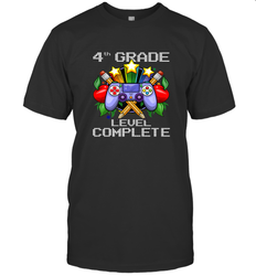 4th Grade Level Complete Back To School Gift Boys Girls Men's T-Shirt