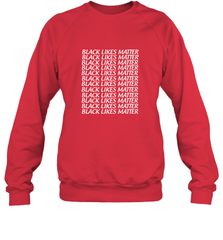 Black Lives Matter Crewneck Sweatshirt Crewneck Sweatshirt - belovedtshirt