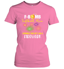 F Bomb Softball Mom Women's T-Shirt Women's T-Shirt - belovedtshirt