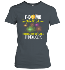 F Bomb Softball Mom Women's T-Shirt Women's T-Shirt - belovedtshirt