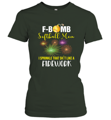F Bomb Softball Mom Women's T-Shirt Women's T-Shirt - belovedtshirt