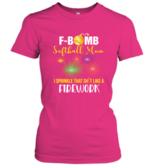 F Bomb Softball Mom Women's T-Shirt Women's T-Shirt - belovedtshirt