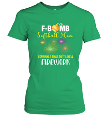 F Bomb Softball Mom Women's T-Shirt Women's T-Shirt - belovedtshirt