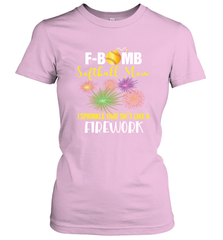 F Bomb Softball Mom Women's T-Shirt Women's T-Shirt - belovedtshirt