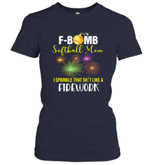 F Bomb Softball Mom Women's T-Shirt Women's T-Shirt - belovedtshirt