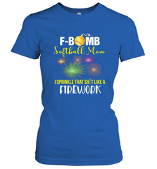 F Bomb Softball Mom Women's T-Shirt Women's T-Shirt - belovedtshirt