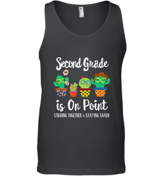 2nd Grade is on point, 1st day of school cactus teacher gift Men's Tank Top