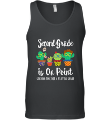 2nd Grade is on point, 1st day of school cactus teacher gift Men's Tank Top Men's Tank Top - belovedtshirt