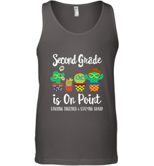 2nd Grade is on point, 1st day of school cactus teacher gift Men's Tank Top Men's Tank Top - belovedtshirt
