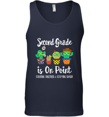 2nd Grade is on point, 1st day of school cactus teacher gift Men's Tank Top Men's Tank Top - belovedtshirt