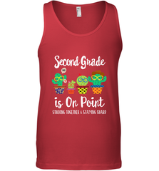 2nd Grade is on point, 1st day of school cactus teacher gift Men's Tank Top Men's Tank Top - belovedtshirt