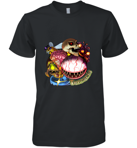 Terraria_ Boss Rush Men's Premium T-Shirt Men's Premium T-Shirt / Black / XS Men's Premium T-Shirt - belovedtshirt