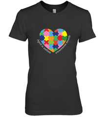 April is autism awareness month T shirt Women's Premium T-Shirt Women's Premium T-Shirt - belovedtshirt
