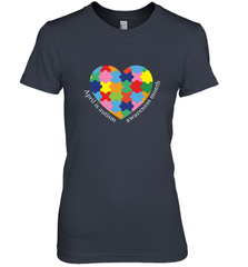 April is autism awareness month T shirt Women's Premium T-Shirt Women's Premium T-Shirt - belovedtshirt