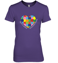 April is autism awareness month T shirt Women's Premium T-Shirt Women's Premium T-Shirt - belovedtshirt