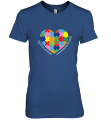 April is autism awareness month T shirt Women's Premium T-Shirt Women's Premium T-Shirt - belovedtshirt