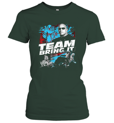 WWE The Rock Team Bring It Women's T-Shirt Women's T-Shirt - belovedtshirt