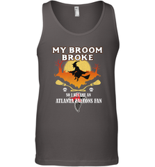 Broom Broke So I Became An Atlanta Falcons Fan  NFL Halloween Costume Men's Tank Top Men's Tank Top - belovedtshirt