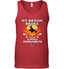 Broom Broke So I Became An Atlanta Falcons Fan  NFL Halloween Costume Men's Tank Top Men's Tank Top - belovedtshirt