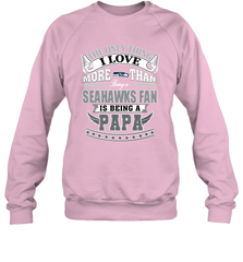 NFL The Only Thing I Love More Than Being A Seattle Seahawks Fan Is Being A Papa Football Crewneck Sweatshirt Crewneck Sweatshirt - belovedtshirt