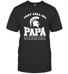 Michigan State Spartans They Call Me Papa Men's T-Shirt Men's T-Shirt - belovedtshirt