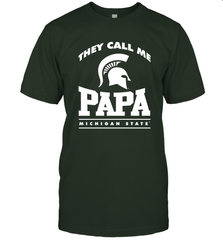 Michigan State Spartans They Call Me Papa Men's T-Shirt Men's T-Shirt - belovedtshirt
