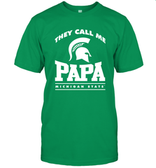 Michigan State Spartans They Call Me Papa Men's T-Shirt Men's T-Shirt - belovedtshirt