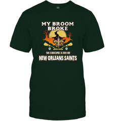 Broom Broke So I Became A Fan of New Orleans Saints   NFL Halloween Costume Men's T-Shirt Men's T-Shirt - belovedtshirt