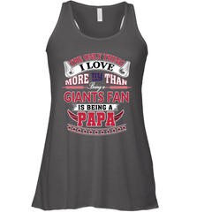 NFL The Only Thing I Love More Than Being A New York Giants Fan Is Being A Papa Football Women's Racerback Tank Women's Racerback Tank - belovedtshirt