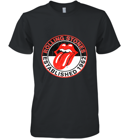 Mens The Rolling Stones Est 1962 Men's Premium T-Shirt Men's Premium T-Shirt / Black / XS Men's Premium T-Shirt - belovedtshirt
