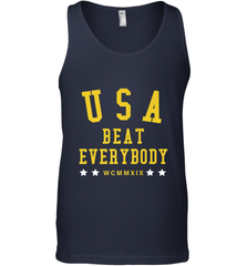 USA Beat Everybody Shirt _ USA Beat Everybody Men's Tank Top Men's Tank Top - belovedtshirt