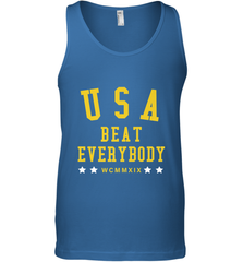 USA Beat Everybody Shirt _ USA Beat Everybody Men's Tank Top Men's Tank Top - belovedtshirt