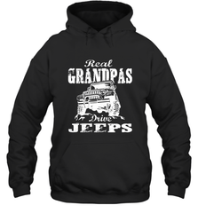 Funny Gift Papa Real Granddpas Drive Hooded Sweatshirt Hooded Sweatshirt - belovedtshirt