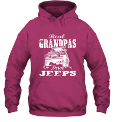 Funny Gift Papa Real Granddpas Drive Hooded Sweatshirt Hooded Sweatshirt - belovedtshirt