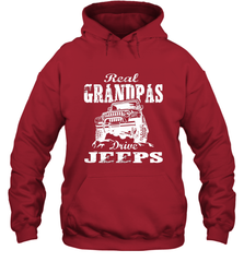 Funny Gift Papa Real Granddpas Drive Hooded Sweatshirt Hooded Sweatshirt - belovedtshirt