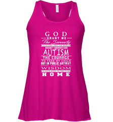 A shirt about Autism Women's Racerback Tank Women's Racerback Tank - belovedtshirt