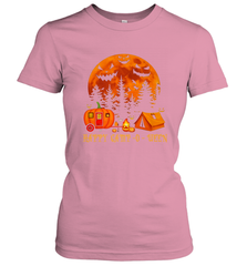 Happy Camp O Ween Funny Camping Halloween Costume Camper RV Women's T-Shirt Women's T-Shirt - belovedtshirt