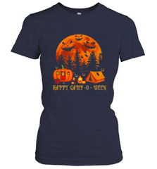 Happy Camp O Ween Funny Camping Halloween Costume Camper RV Women's T-Shirt Women's T-Shirt - belovedtshirt