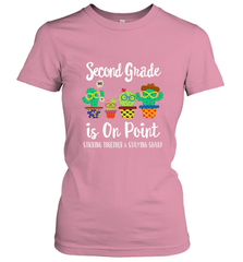 2nd Grade is on point, 1st day of school cactus teacher gift Women's T-Shirt Women's T-Shirt - belovedtshirt