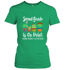 2nd Grade is on point, 1st day of school cactus teacher gift Women's T-Shirt Women's T-Shirt - belovedtshirt