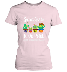 2nd Grade is on point, 1st day of school cactus teacher gift Women's T-Shirt Women's T-Shirt - belovedtshirt