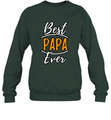 Best papa ever Crewneck Sweatshirt Crewneck Sweatshirt - belovedtshirt