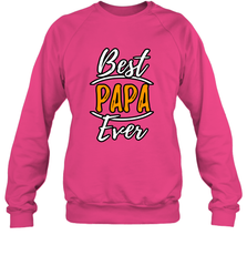 Best papa ever Crewneck Sweatshirt Crewneck Sweatshirt - belovedtshirt