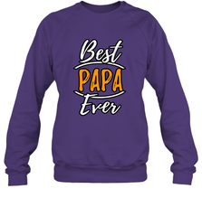 Best papa ever Crewneck Sweatshirt Crewneck Sweatshirt - belovedtshirt