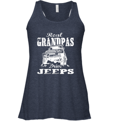 Funny Gift Papa Real Granddpas Drive Women's Racerback Tank Women's Racerback Tank - belovedtshirt