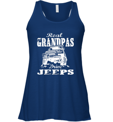 Funny Gift Papa Real Granddpas Drive Women's Racerback Tank Women's Racerback Tank - belovedtshirt