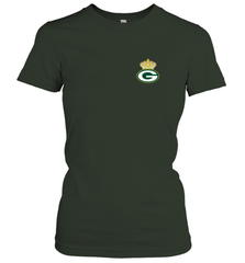NFL Green Bay Packers Logo Champion Crown 1 Women's T-Shirt Women's T-Shirt - belovedtshirt